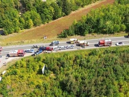 Featured graphic for: Who Is at Fault in a Multi-Car Pileup in Texas?