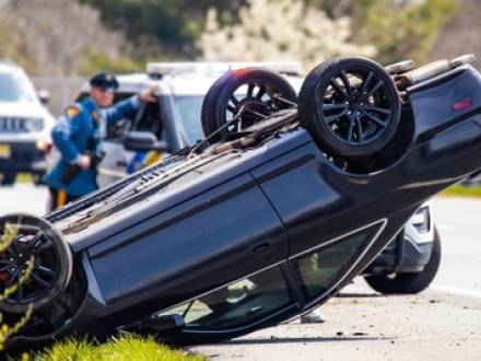 Featured graphic for: How Dangerous Are Rollover Wrecks?