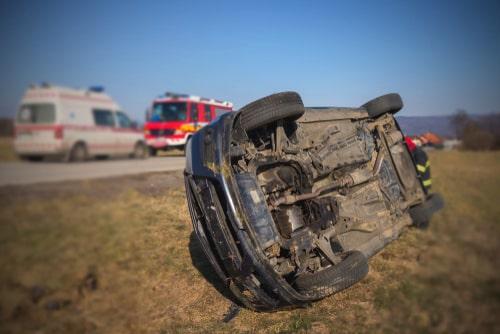 Featured graphic for: What Causes Rollover Car Accidents in the El Paso Area?