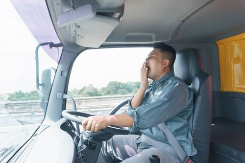 Featured graphic for: Was Your Truck Accident Caused by a Fatigued Truck Driver?
