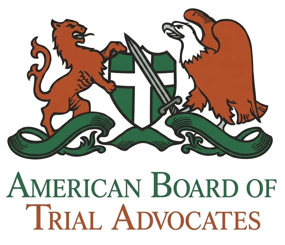 American Board of Trial Advocates badge